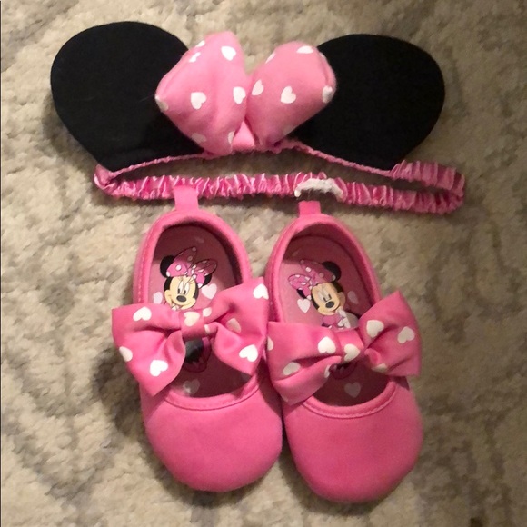 minnie mouse crib shoes